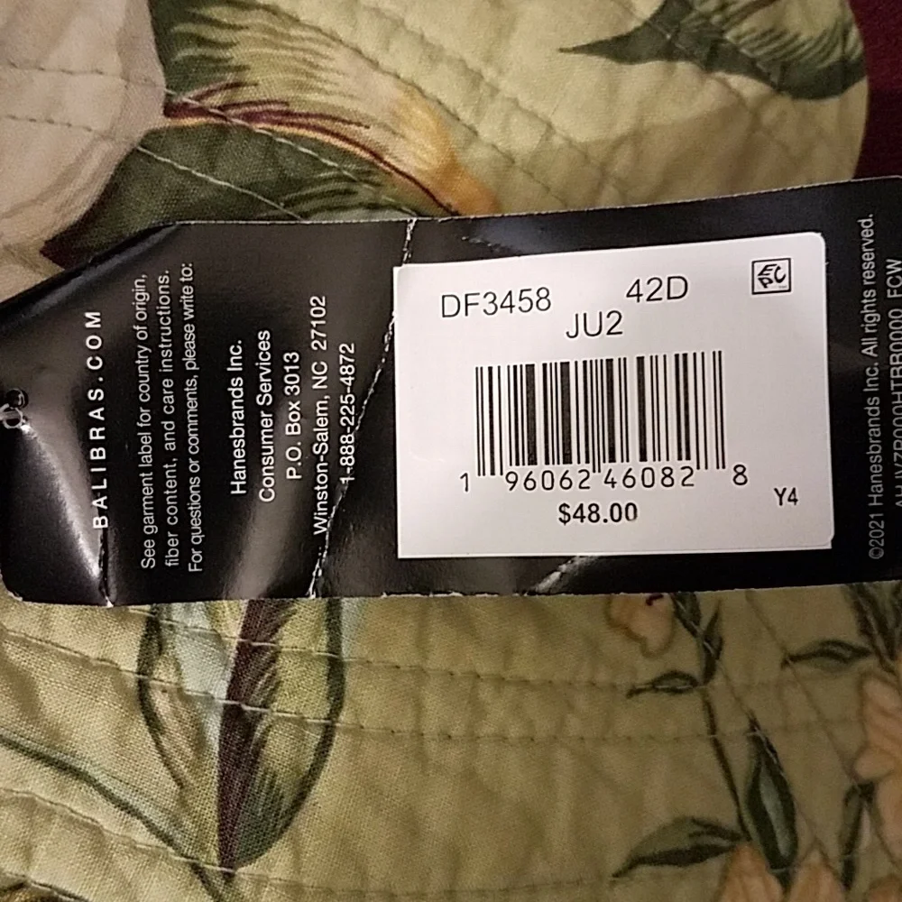 Bali Support Bra Size 42D - Picture 4 of 9